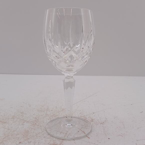 Set Of 4 Gorham Crystal Lady Anne Stemmed Goblet/Wine Water Glasses 6 7/8" - Picture 5 of 16